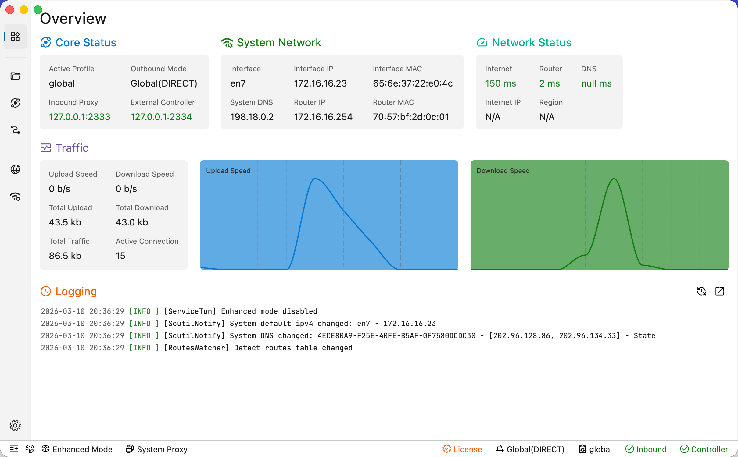 Tachyon App Interface